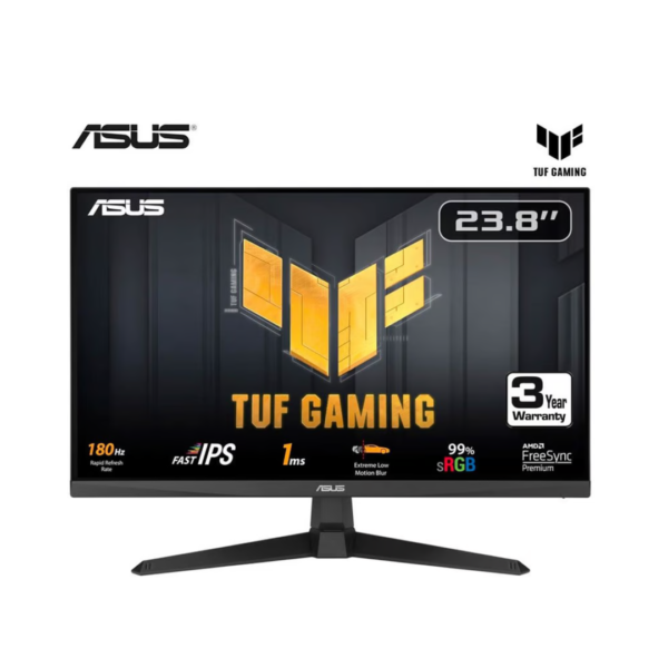 MONITOR ASUS TUF Gaming VG249Q3A, 23.8 FAST IPS, FHD, 180Hz, 1ms, FreSync