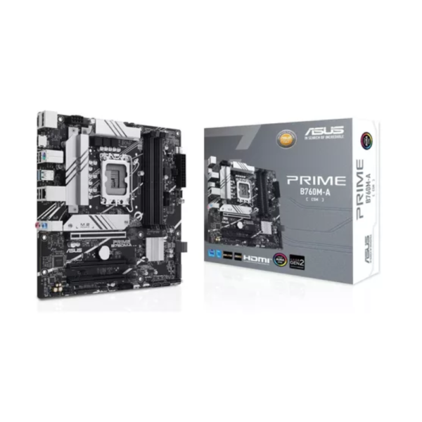 PLACA MADRE ASUS B760M-A LGA 1700 DDR4