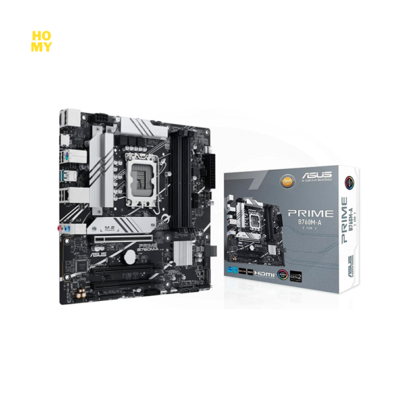 PLACA MADRE ASUS PRIME B760M-A CSM, DDR5, LGA 1700