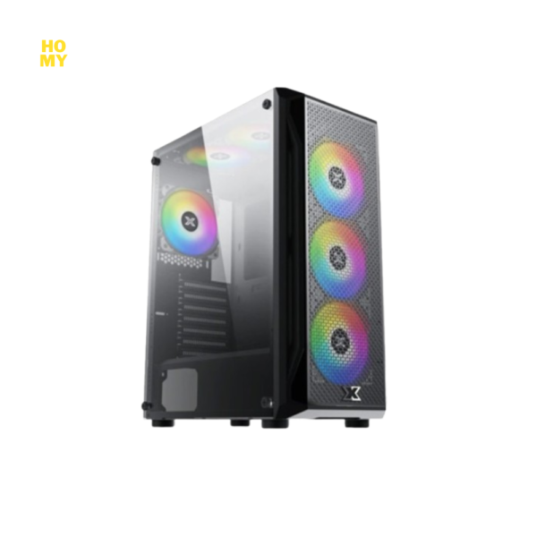 CASE GAMER, VALORANT ATX 6 FAN MESH/ MALLA SIN FUENTE