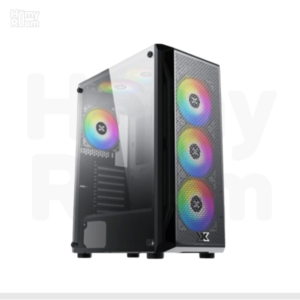 CASE GAMER VALORANT ATX 6 FAN MESH/ MALLA SIN FUENTE