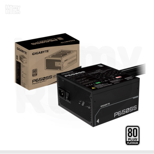 FUENTE DE PODER GIGABYTE P650S 650W 80+ SILVER BLACK