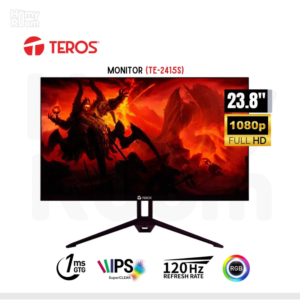 MONITOR TEROS TE-2415S - 24", 120HZ, 1MS, IPS, HDMI, VGA, SPEAKER 23.8"