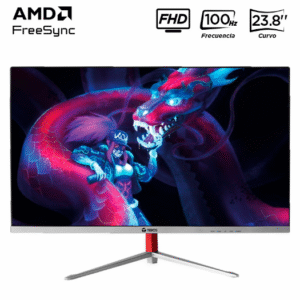 MONITOR CURVO TEROS TE-2402S, 24" 100HZ - 1MS - FHD VA - HDMI - VGA