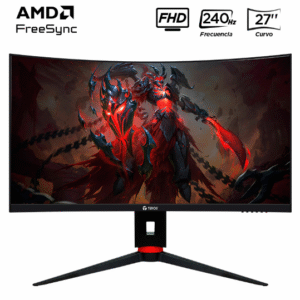 MONITOR CURVO TEROS TE-2764G, 27" FHD VA - 240 HZ - 1MS - HDMI - DP