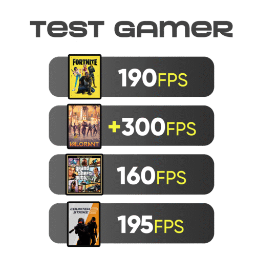 PC GAMER RTX 5060 / I5 12400F