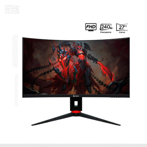 MONITOR CURVO TEROS TE-2764G, 27" FHD VA - 240 HZ - 1MS - HDMI - DP